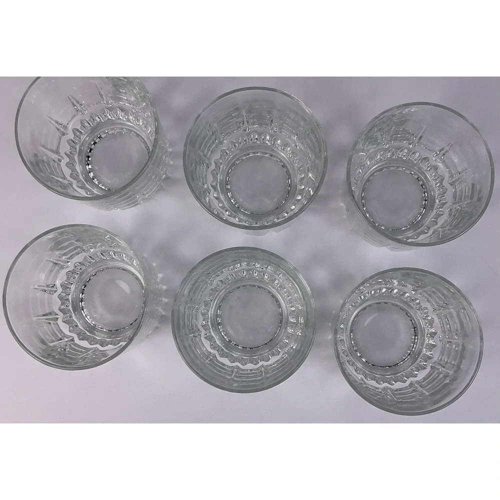 Duralex France Picardie Lowball‎ Glasses Set of 6 Clear 5